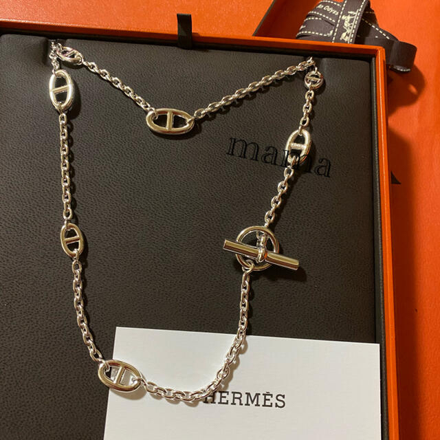 全国宅配無料 エルメス ファランドールネックレス 新品未使用 - ネックレス