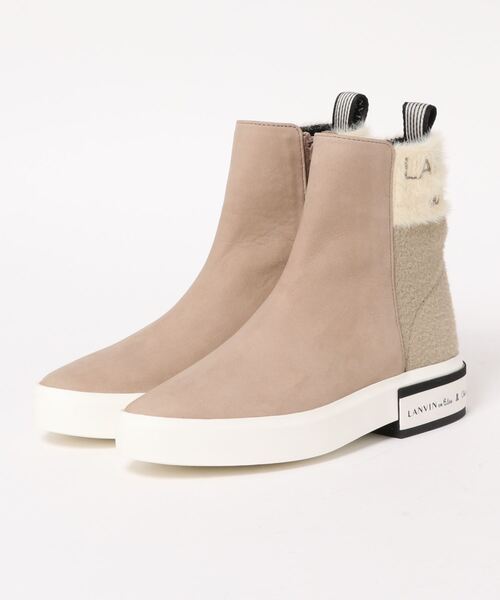 【国内正規総代理店アイテム】 ランバンパリ ショートブーツ - ブーツ