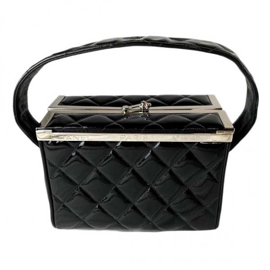 誠実 CHANEL バッグ バニティ ラムスキン シャネル - ポーチ/バニティ