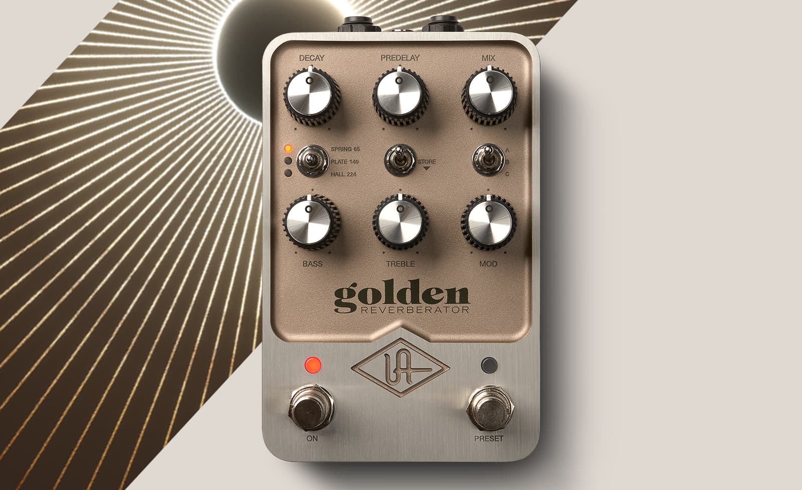 【爆売りセール開催中!】 UAFX Reverberator GOLDEN - エフェクター