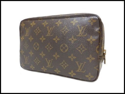 驚きの値段で ルイヴィトン トゥルーストワレットメイクポーチ モノグラム - ポーチ/バニティ