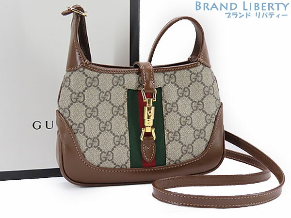 定期入れの 希少!!【グッチ ジャッキー GGスプリーム ウエストポーチ ブラック】 - ボディバッグ/ウェストバッグ