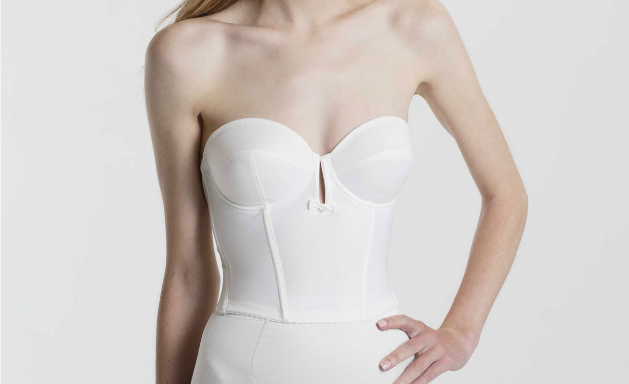 【超安い】 *ブライダルインナー ビスチェのみガードルなし - ウェディング