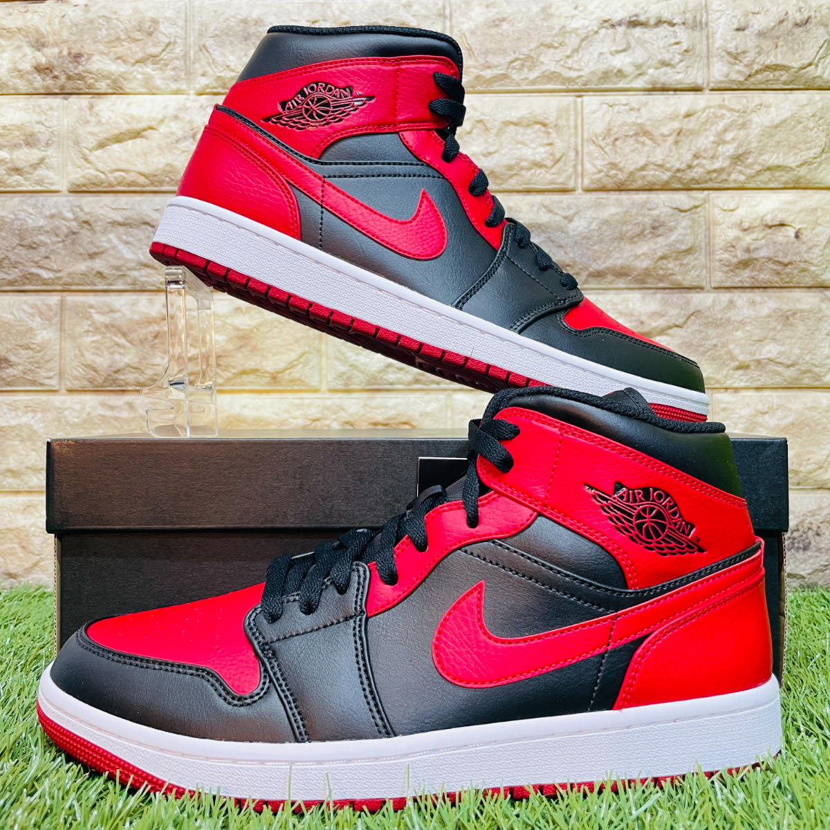 新作ウエア エアジョーダン1 25.5センチ MID - スニーカー