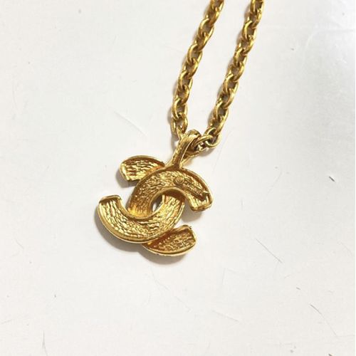 【T-ポイント5倍】 シャネル ネックレス CCマーク ゴールド ヴィンテージ CHANEL - ネックレス