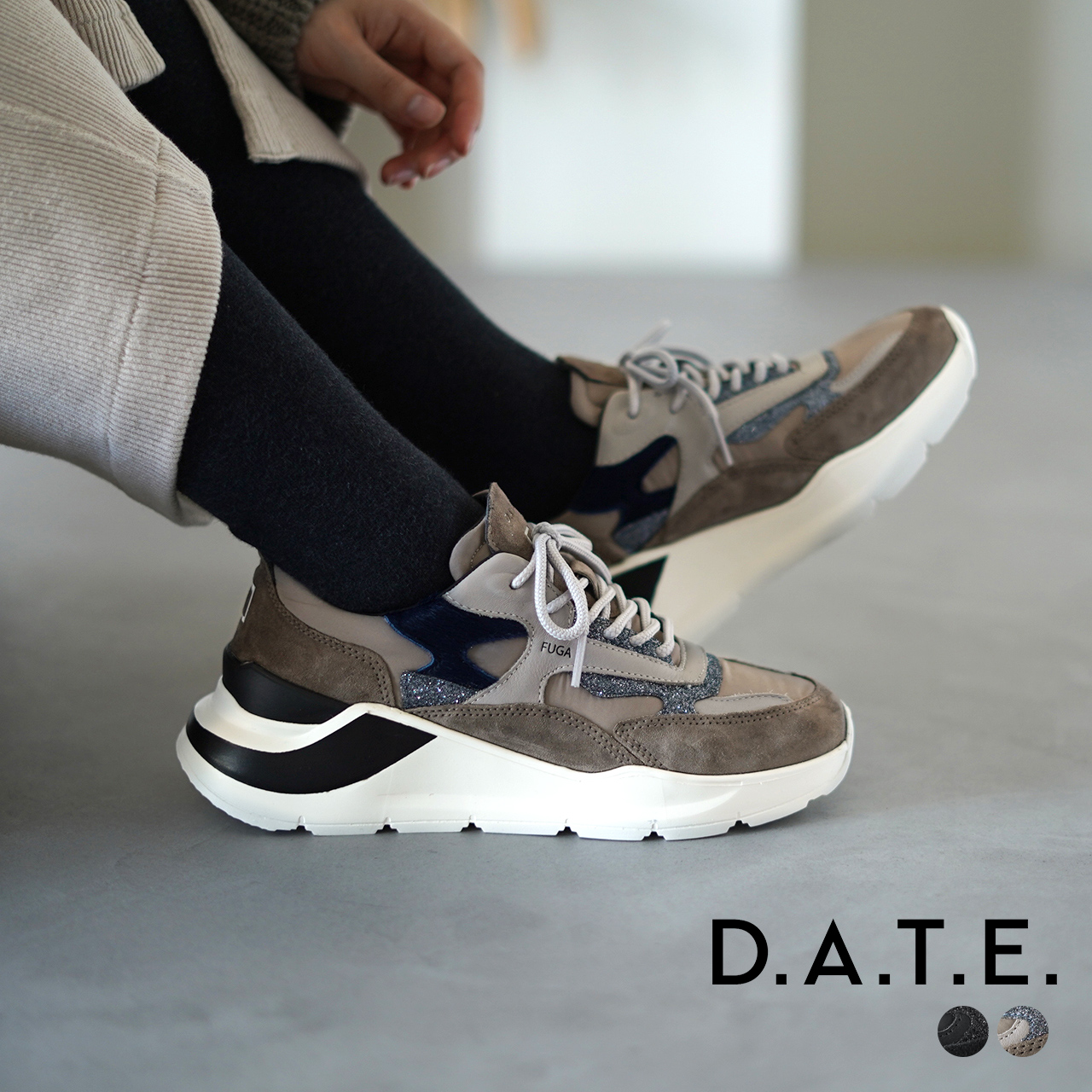 爆買い! 新品未使用 』 FUGA スニーカー『 D.A.T.E - スニーカー