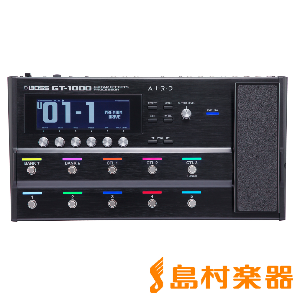 【楽天カード分割】 BOSS GT-1000マルチエフェクター - エフェクター