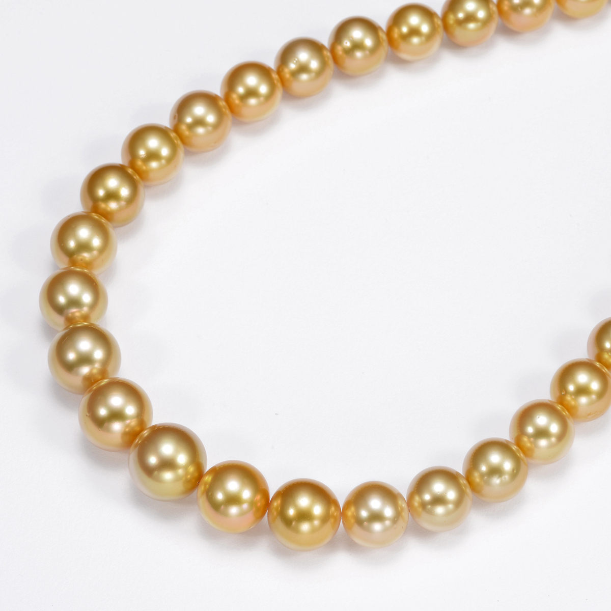 2022人気新作 白蝶パールネックレス ゴールドカラー - ネックレス