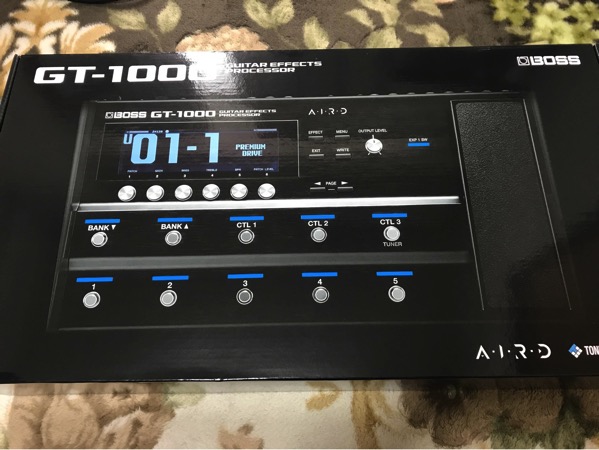 【楽天カード分割】 BOSS GT-1000マルチエフェクター - エフェクター