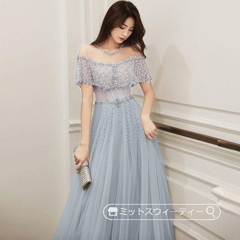 【国内正規品】 高級カラーウェディングドレス、グレー - ウェディング