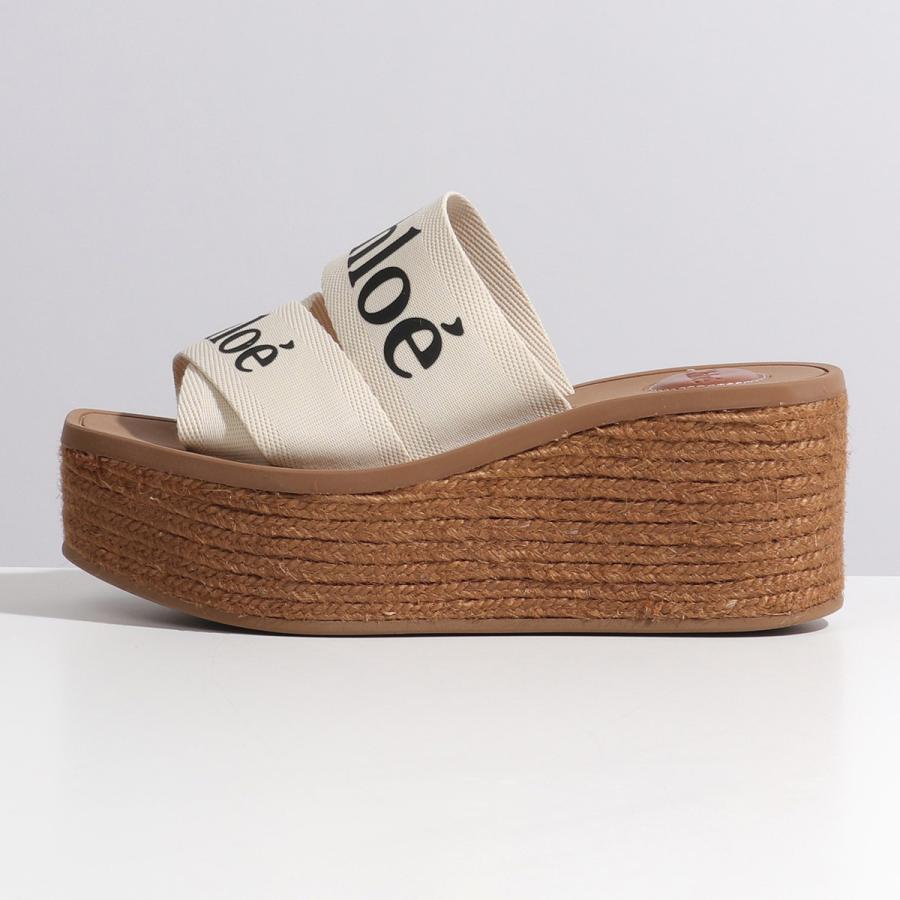 格安即決 Chloe ウッディウェッジミュール woody - サンダル