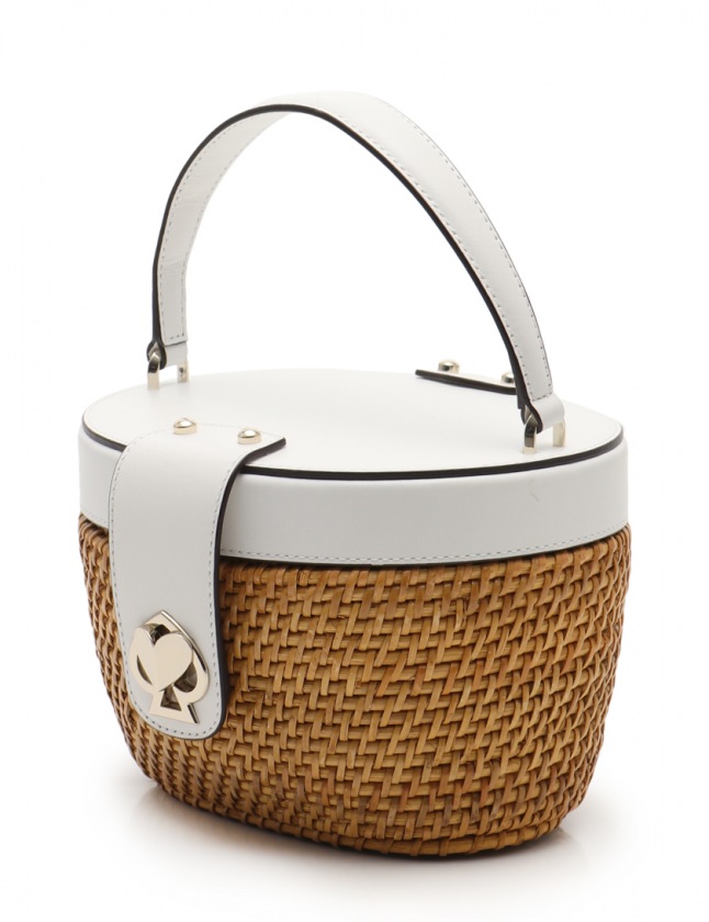 かわいい! ケイト・スペードのかごバッグ - かごバッグ