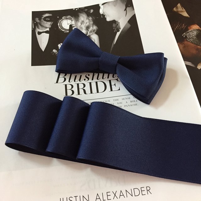 当季大流行 蝶ネクタイ&サッシュリボン セット - ウェディング