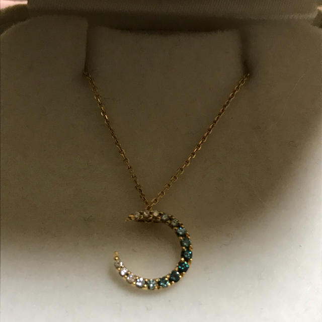 低価格の STAR ネックレス アンカー ブルーダイヤ k18 JEWELRY - ネックレス