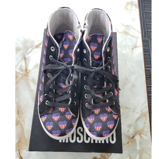 【アウトレット☆送料無料】 moschino 新品未使用 モスキーノ スニーカー - スニーカー