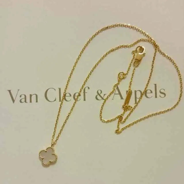 最前線の 正規品新品⭐︎最終値下げ⭐︎ヴァンクリーフ&アーペル スウィートアルハンブラ - ネックレス