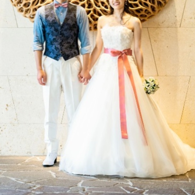 当季大流行 蝶ネクタイ&サッシュリボン セット - ウェディング