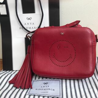 海外並行輸入正規品 アニヤハインドマーチ スマイリー クロスボディ ショルダーバッグ - ショルダーバッグ