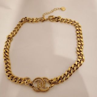 大人気新作 ヴィンテージシャネルチョーカーです。 - ネックレス