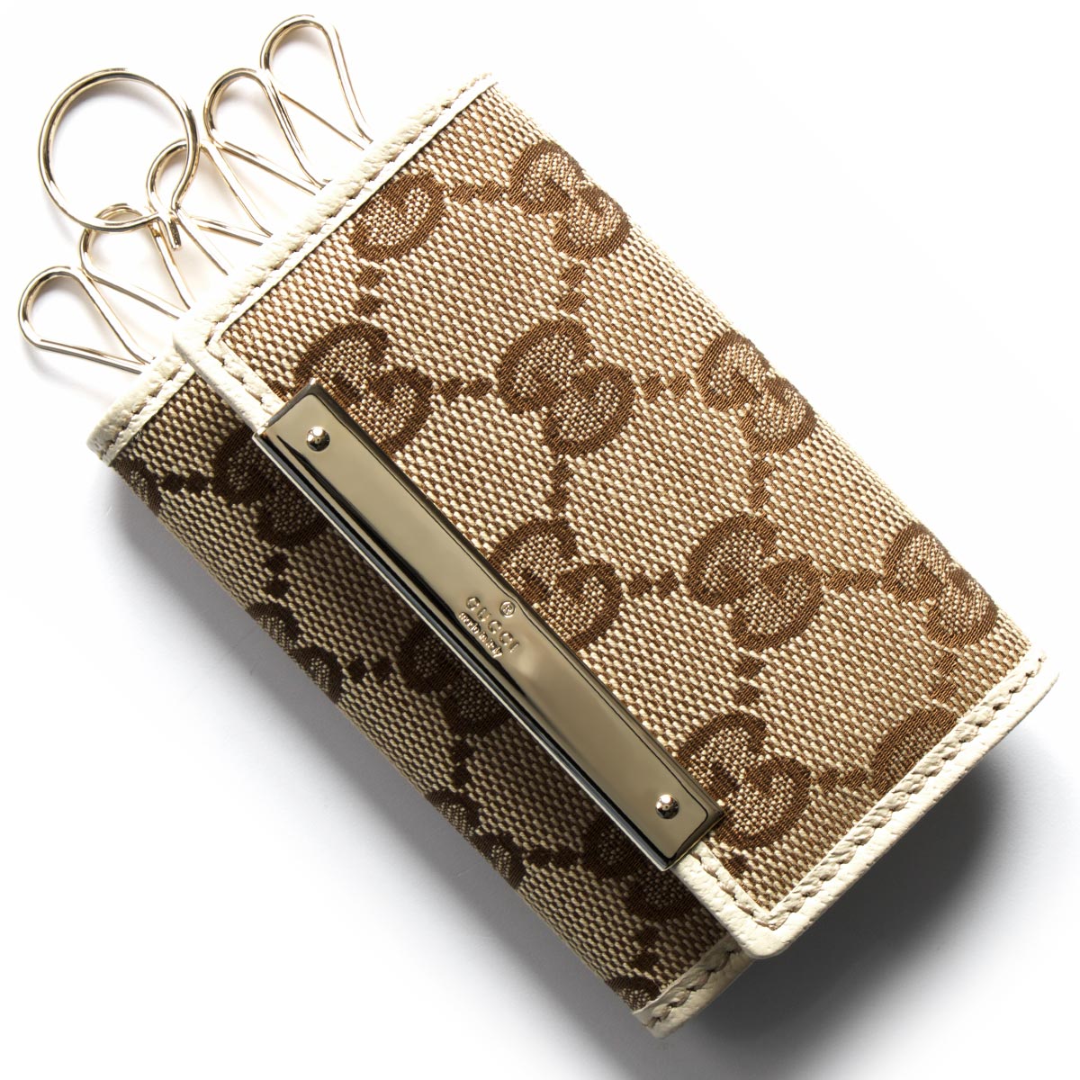 【美品】 gucciキーケース - ショップ袋