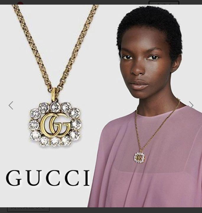 素晴らしい品質 美品 GUCCI 現行モデル / ネックレス ハート グッチ - ネックレス
