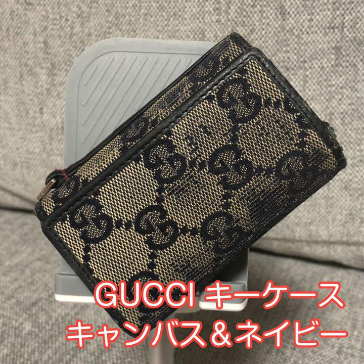 【美品】 gucciキーケース - ショップ袋