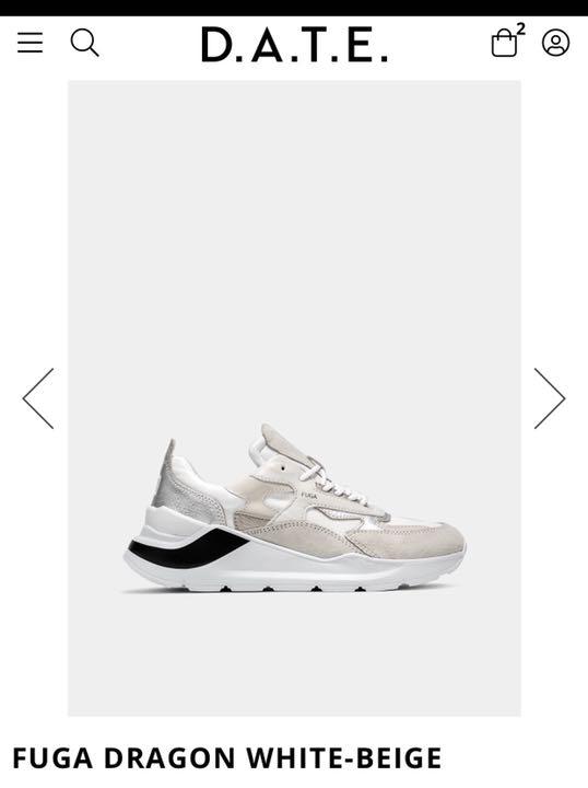 爆買い! 新品未使用 』 FUGA スニーカー『 D.A.T.E - スニーカー