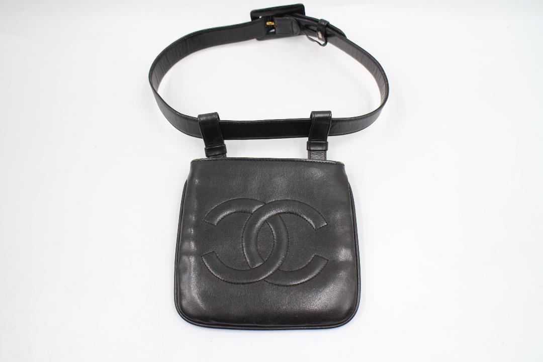 最上の品質な シャネル ウエストポーチ ベルト付き レア物 - ボディバッグ/ウェストバッグ