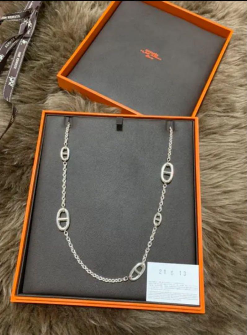 全国宅配無料 エルメス ファランドールネックレス 新品未使用 - ネックレス