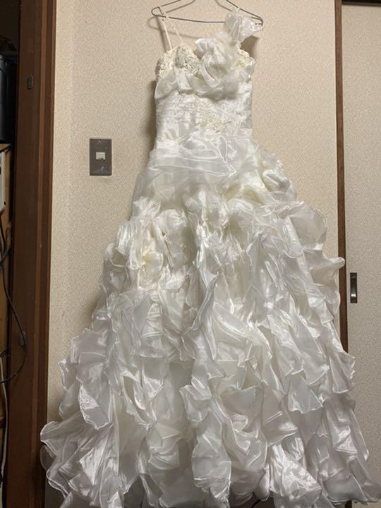 熱販売 ウェディングドレス 一度着用 - ウェディング