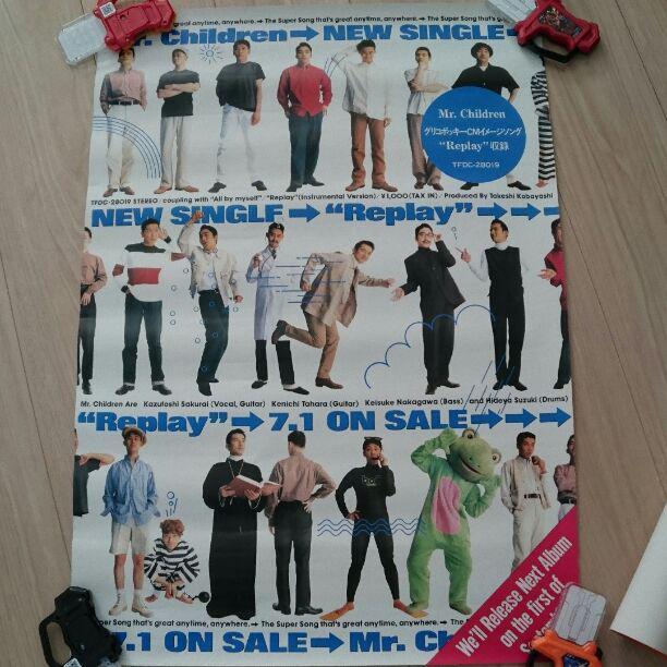 大人女性の Mr.Children ポスター Replay ミスチル - ミュージシャン