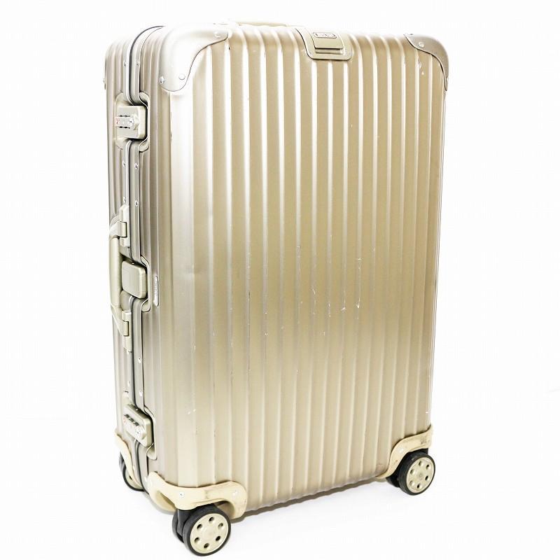 オリジナル リモワ 正規品 スーツケース 4輪 黒 ブラック - 旅行用バッグ/キャリーバッグ