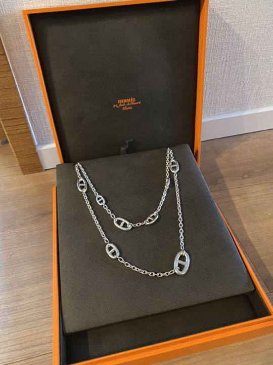 全国宅配無料 エルメス ファランドールネックレス 新品未使用 - ネックレス