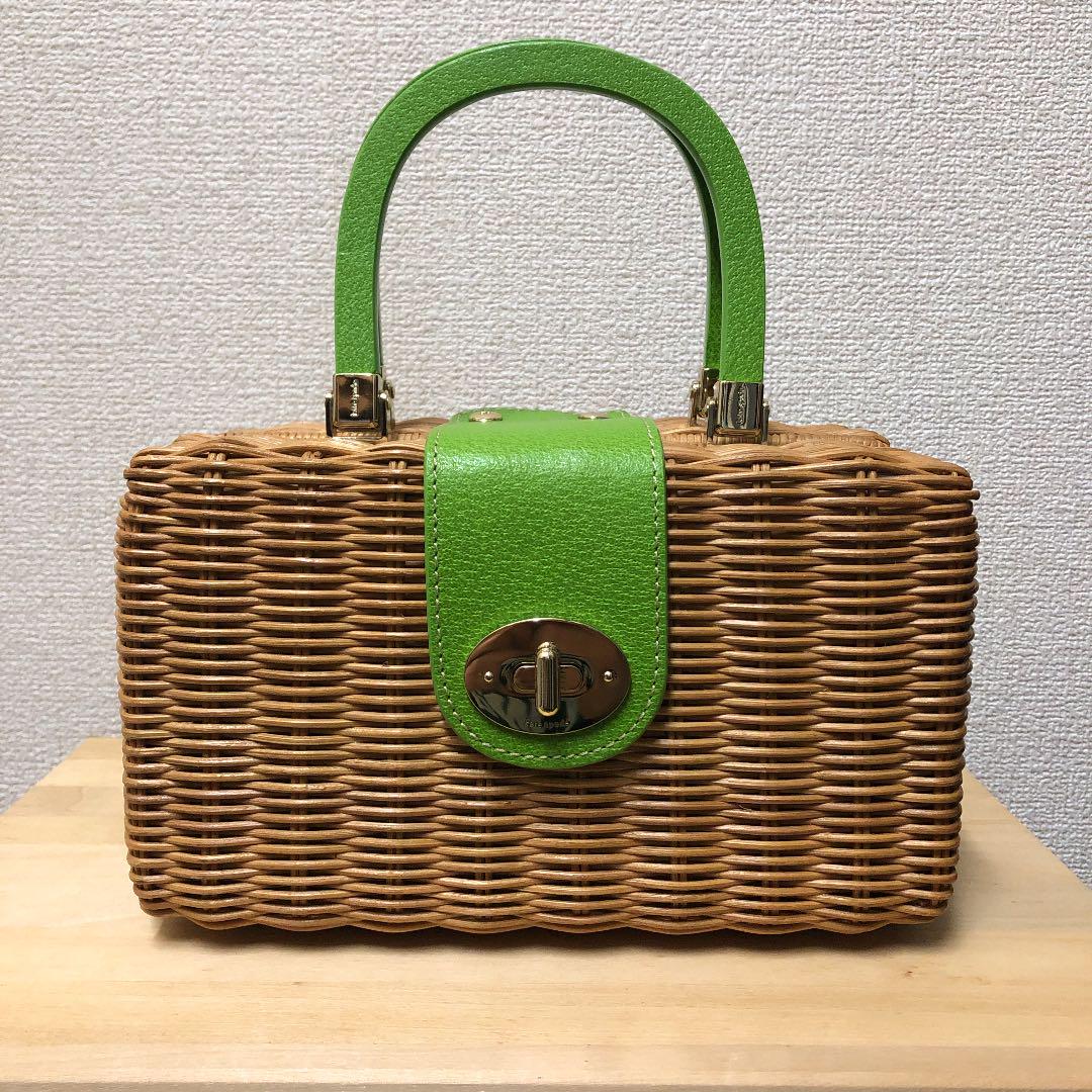 かわいい! ケイト・スペードのかごバッグ - かごバッグ