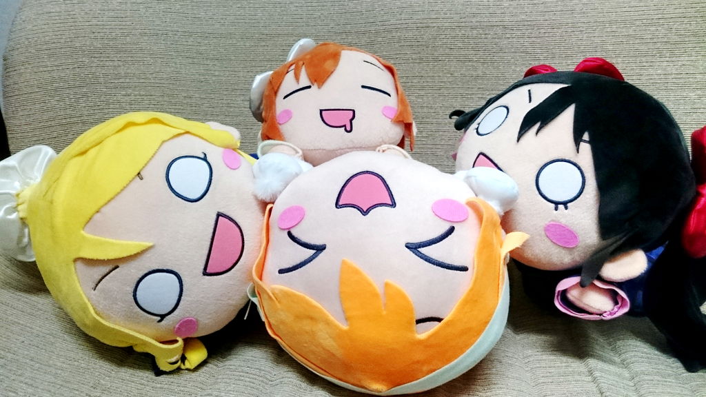 愛用 ラブライブ ジャンボ寝そべり☆全タグつき☆7体 !μ's - その他