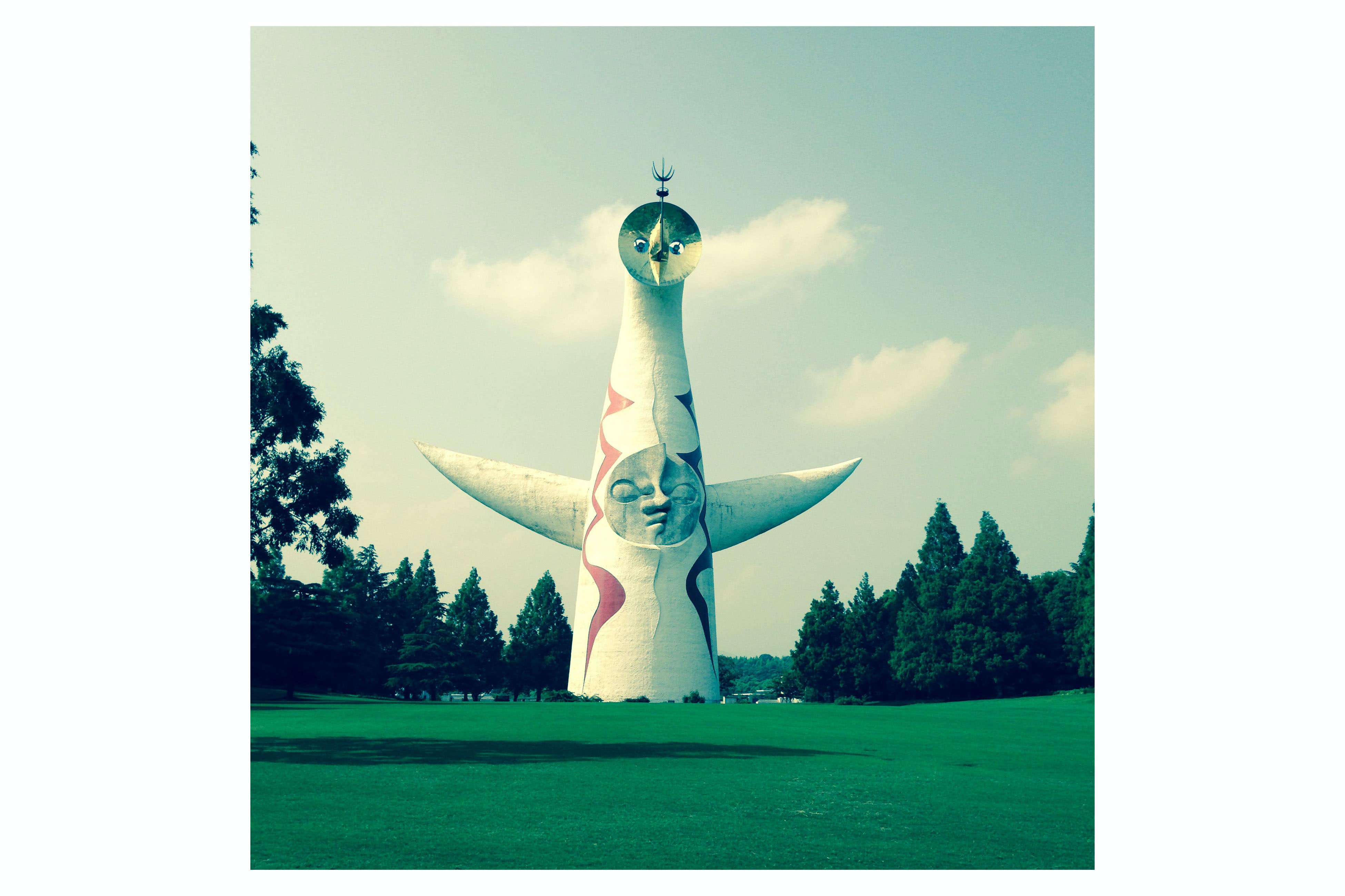 玄関先迄納品 太陽の塔 岡本太郎 - その他