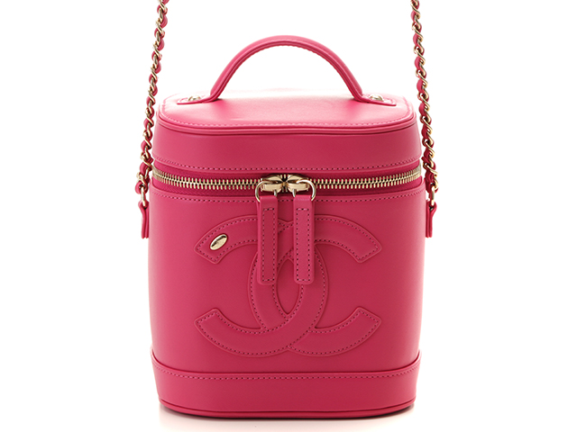 誠実 CHANEL バッグ バニティ ラムスキン シャネル - ポーチ/バニティ