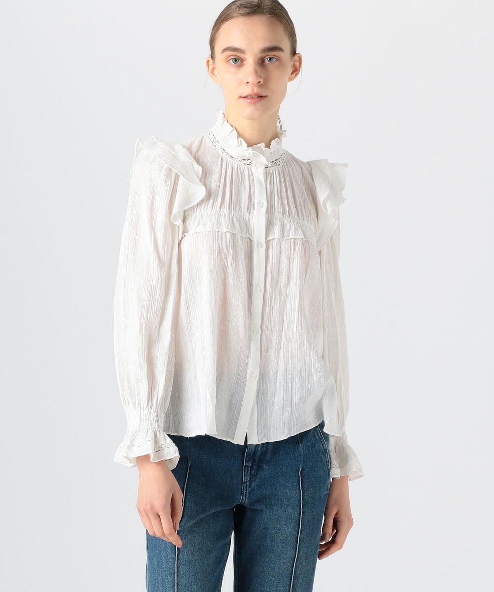 『2年保証』 【 Étoile 】フリルブラウス Marant Isabel - ジャンパー/ブルゾン