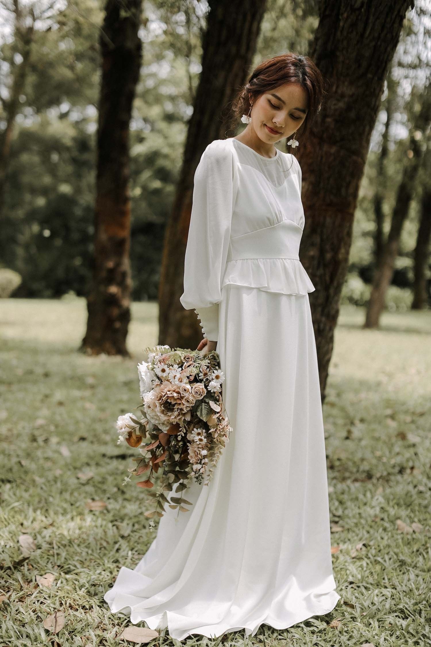 2022人気新作 ウェディングドレス ウエディングドレス 二次会 - ウェディング