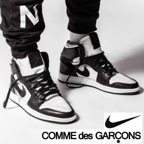 【完売】 値下げました!Comme Dunk Nike x Garçons Des - スニーカー