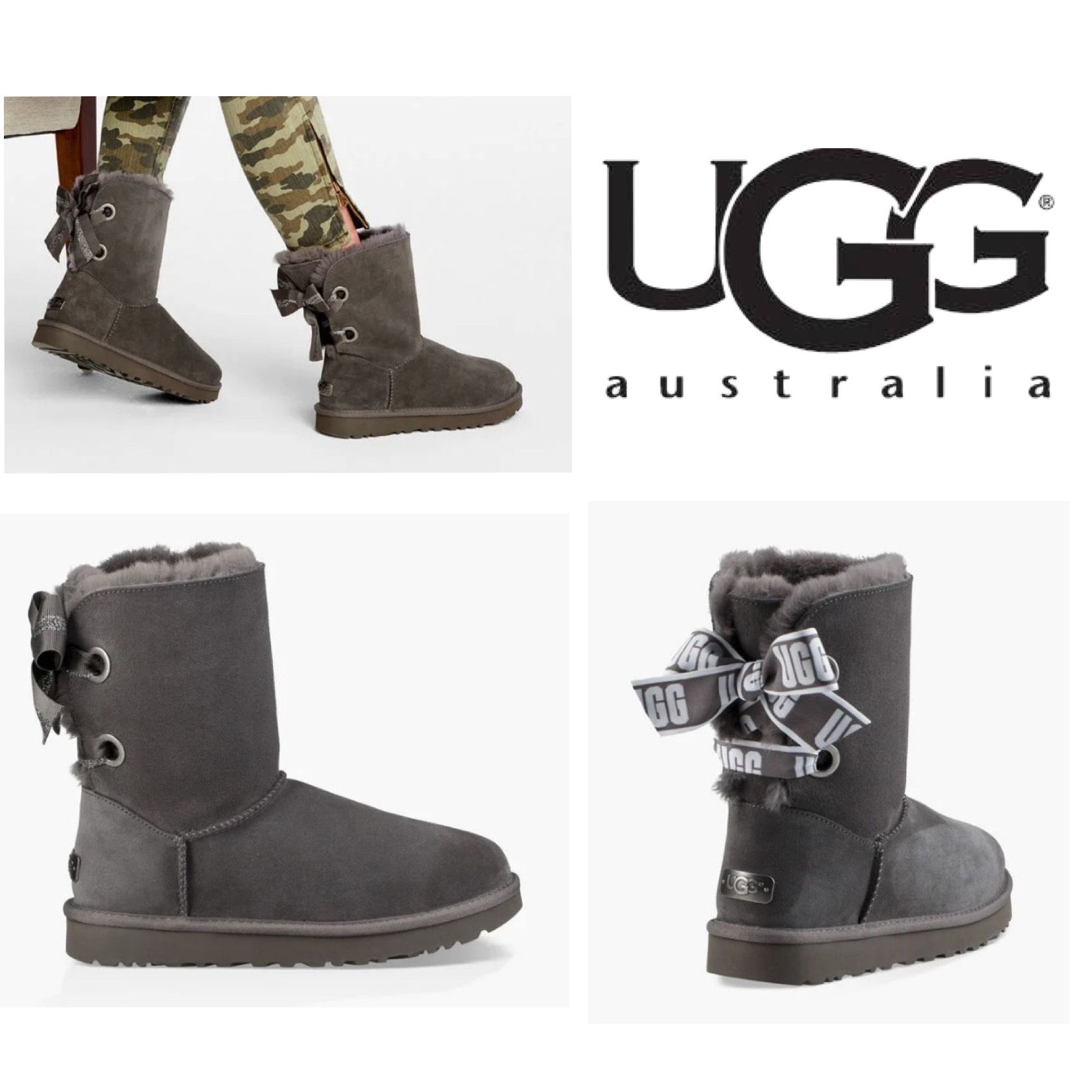 超話題新作 UGG カスタマイズ ムートンブーツ - ブーツ