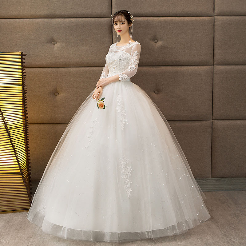 年末のプロモーション特価! 披露宴 結婚式 ロングドレス ウェディングドレス 花嫁 - ウェディング